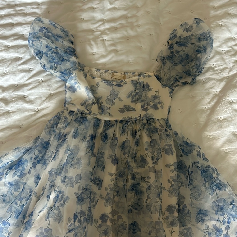 Altar'd State Floral Babydoll Dress
